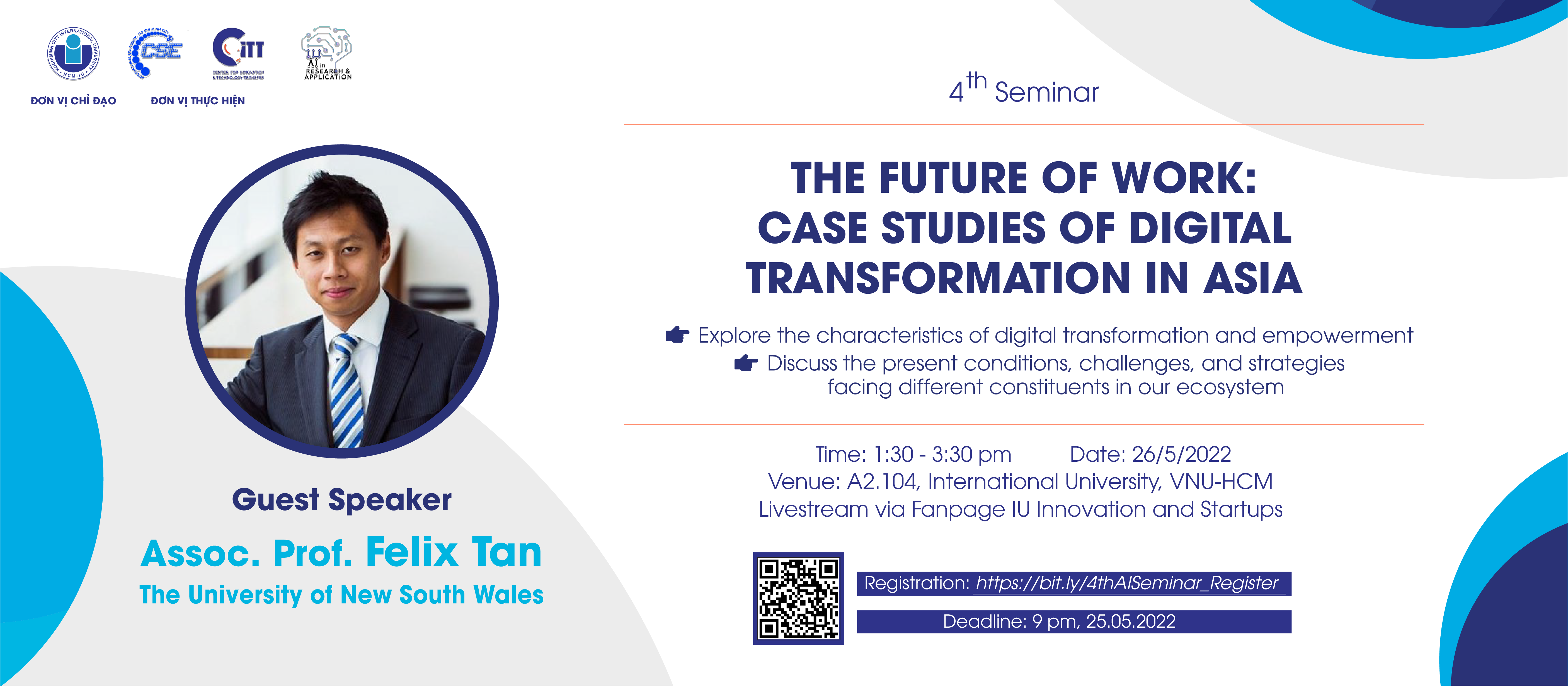 4th Seminar: The Future of Work: Case Studies of Digital Transformation in Asia